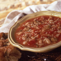 Tuscany Rice And Bean Soup: Main Image
