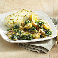 Kale and Potato Salad: Main Image