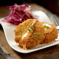 Asian Brandade Cod Cakes: Main Image