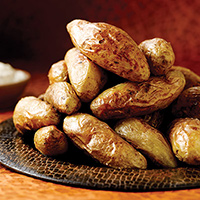 Roasted Fingerling Potatoes with Caesar Mayonnaise: Main Image