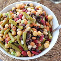 3+3 Bean Salad: Main Image